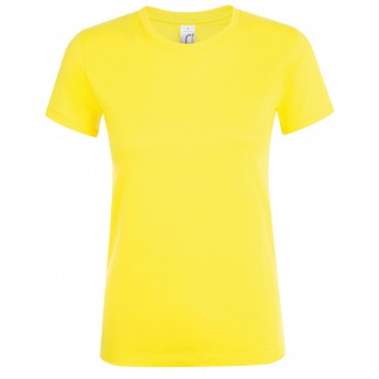 Купить Футболка женская REGENT WOMEN лимонно-желтая, размер XXL