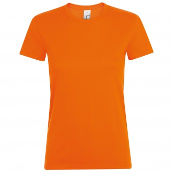 Купить Футболка женская REGENT WOMEN оранжевая, размер XL