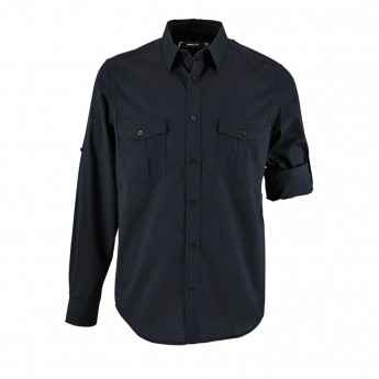 Купить Рубашка мужская BURMA MEN темно-синяя, размер S