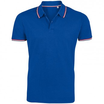 Купить Рубашка поло мужская PRESTIGE MEN ярко-синяя, размер XL