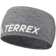 Спортивная повязка на голову Terrex Trail, серый меланж, размер 56