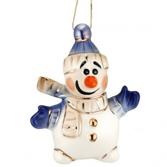 Купить Фарфоровая елочная игрушка Olaf