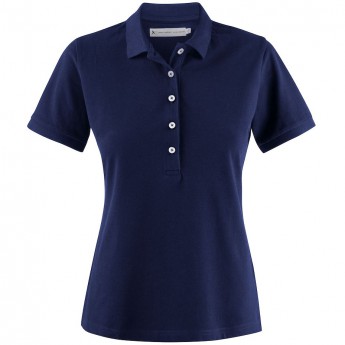 Купить Рубашка поло женская Sunset темно-синяя, размер XL