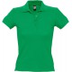 Рубашка поло женская PEOPLE 210 ярко-зеленая, размер M