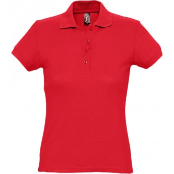 Купить Рубашка поло женская PASSION 170 красная, размер XL