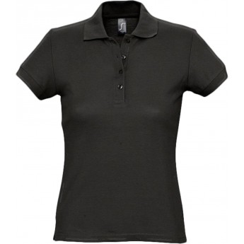 Купить Рубашка поло женская PASSION 170 черная, размер XL