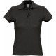 Рубашка поло женская PASSION 170 черная, размер M