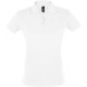 Рубашка поло женская PERFECT WOMEN 180 белая, размер XXL