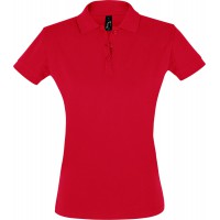 Рубашка поло женская PERFECT WOMEN 180 красная, размер XL