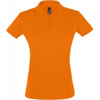 Рубашка поло женская PERFECT WOMEN 180 оранжевая, размер S