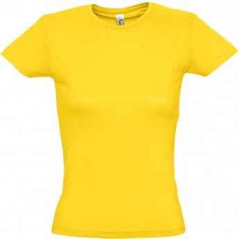Купить Футболка женская MISS 150 желтая, размер XL
