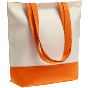 Купить Холщовая сумка Shopaholic, оранжевая