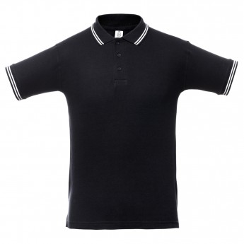 Купить Рубашка поло Virma Stripes, черная, размер XL