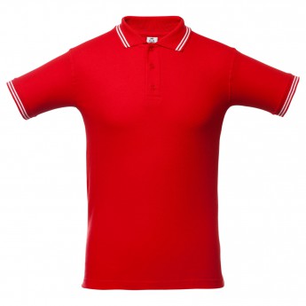 Купить Рубашка поло Virma Stripes, красная, размер S