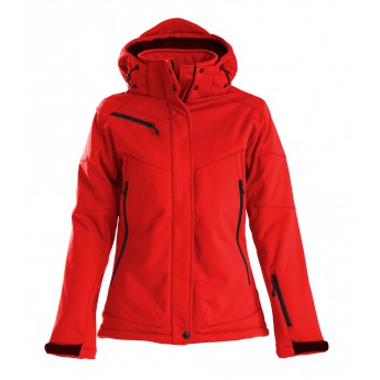 Купить Куртка софтшелл женская Skeleton Lady красная, размер S