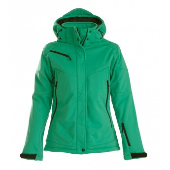 Купить Куртка софтшелл женская Skeleton Lady зеленая, размер S