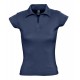 Рубашка поло женская без пуговиц PRETTY 220 кобальт (темно-синий), размер L