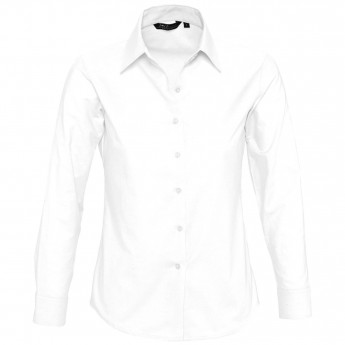 Купить Рубашка женская с длинным рукавом EMBASSY белая, размер M