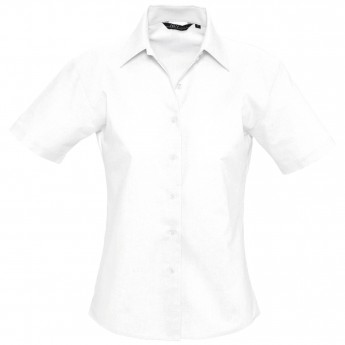 Купить Рубашка женская с коротким рукавом ELITE белая, размер S 