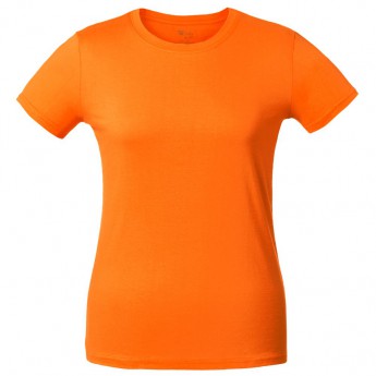 Купить Футболка женская T-bolka Lady оранжевая, размер L