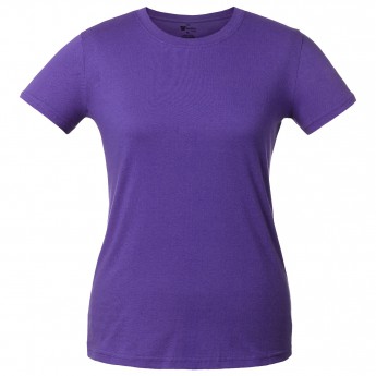 Купить Футболка женская T-bolka Lady фиолетовая, размер XL