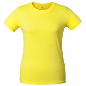 Купить Футболка женская T-bolka Lady желтая, размер XL