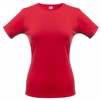 Купить Футболка женская T-bolka Stretch Lady, темно-красная, размер XL