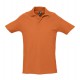 Рубашка поло мужская SPRING 210 оранжевая, размер M