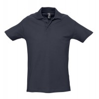 Рубашка поло мужская SPRING 210 темно-синяя, размер 4XL