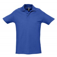 Рубашка поло мужская SPRING 210 ярко-синяя, размер 4XL