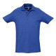 Рубашка поло мужская SPRING 210 ярко-синяя (royal), размер S