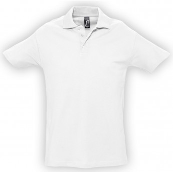Купить Рубашка поло мужская SPRING 210 белая, размер M
