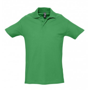 Купить Рубашка поло мужская SPRING 210 ярко-зеленая, размер M