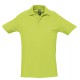 Рубашка поло мужская SPRING 210 зеленое яблоко, размер M