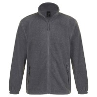 Куртка мужская North, серый меланж, размер 4XL