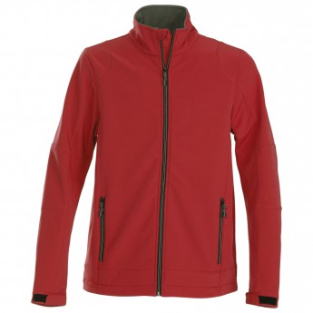Купить Куртка софтшелл мужская TRIAL красная, размер 3XL