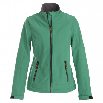 Купить Куртка софтшелл женская TRIAL LADY зеленая, размер XXL