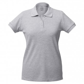 Купить Рубашка поло женская Virma lady, серый меланж, размер S