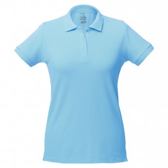 Купить Рубашка поло женская Virma lady, голубая, размер XL