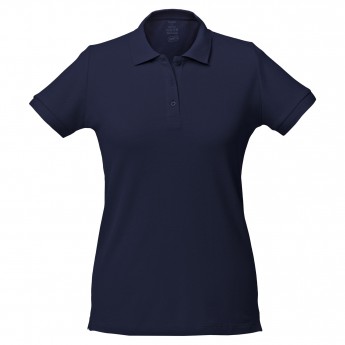 Купить Рубашка поло женская Virma lady, темно-синяя, размер XL