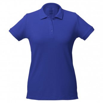 Купить Рубашка поло женская Virma lady, ярко-синяя, размер L