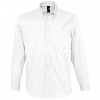 Купить Рубашка мужская с длинным рукавом BEL AIR белая, размер S