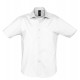Рубашка мужская с коротким рукавом BROADWAY белая, размер L