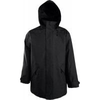 Куртка на стеганой подкладке River, черная, размер L