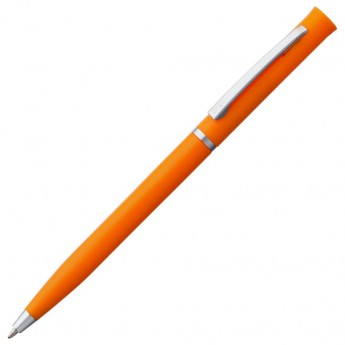 Купить Ручка шариковая Euro Chrome, оранжевая