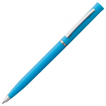 Купить Ручка шариковая Euro Chrome, голубая