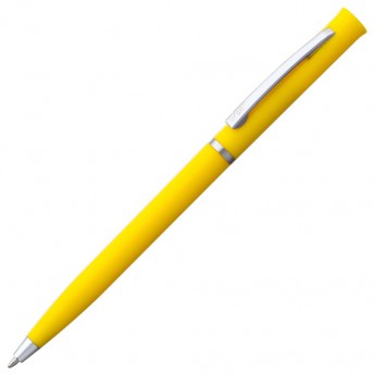 Купить Ручка шариковая Euro Chrome, желтая