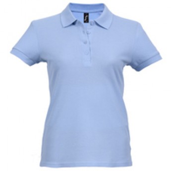 Купить Рубашка поло женская PASSION 170 голубая, размер S