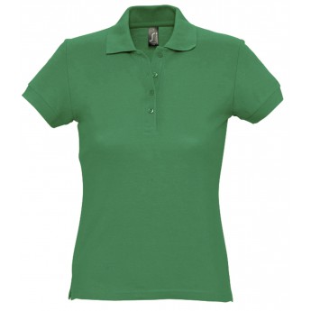 Купить Рубашка поло женская PASSION 170 ярко-зеленая, размер XL