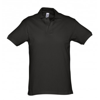 Купить Рубашка поло мужская SPIRIT 240 черная, размер XXL